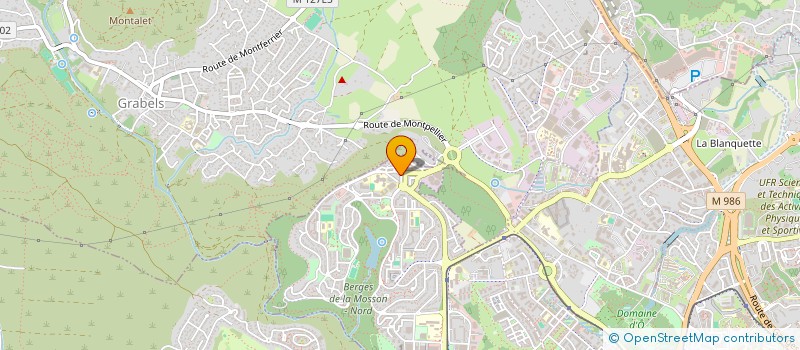 localisation de l'entreprise MONTPELLIER ETANCHEITE à MONTPELLIER