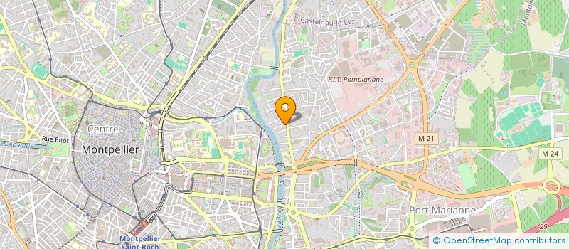 localisation de l'entreprise MONTPELLIER HERAULT OCCITANIE CYCLISME à MONTPELLIER