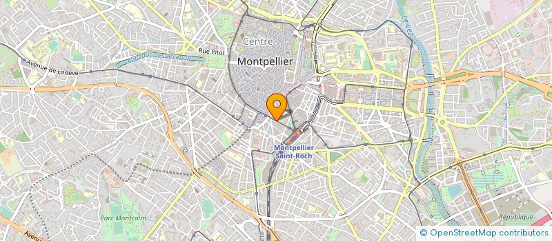 localisation de l'entreprise MONTPELLIER IMAGERIE SAINT JEAN à MONTPELLIER