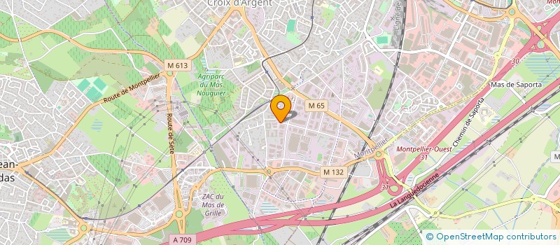 localisation de l'entreprise MONTPELLIER IMMO SUD  MONTPELLIER
