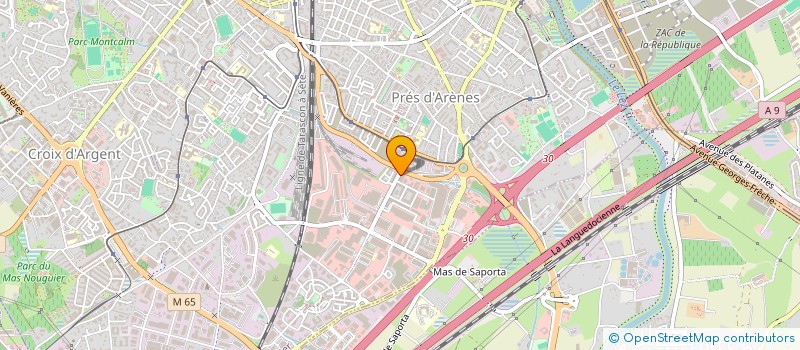 localisation de l'entreprise MONTPELLIER JOUR ET NUIT BTP à MONTPELLIER