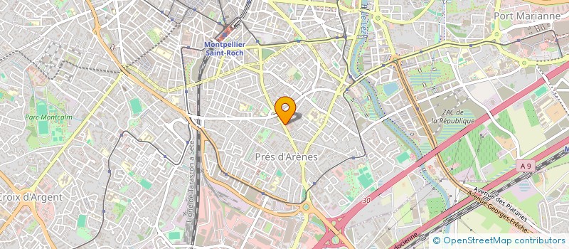 localisation de l'entreprise MONTPELLIER KARATE à MONTPELLIER