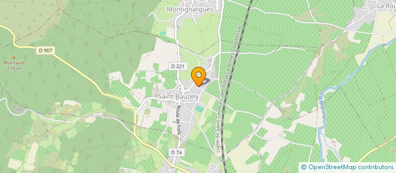 localisation de l'entreprise MONTPELLIER KRAVMAGA METROPOLE SAINT BAUZELY  SAINT-BAUZELY