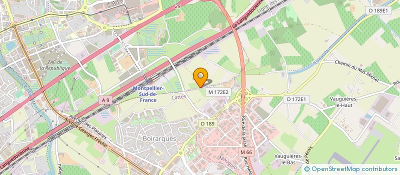 localisation de l'entreprise MONTPELLIER LOISIRS à MONTPELLIER