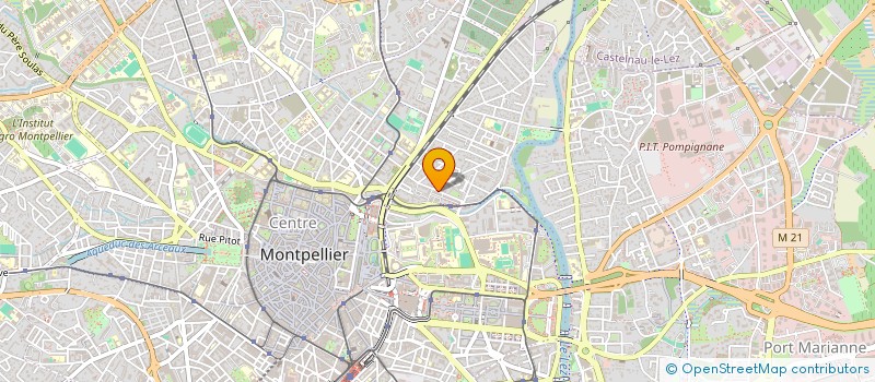 localisation de l'entreprise MONTPELLIER MANCHOTS SUBQUATIQUE à MONTPELLIER