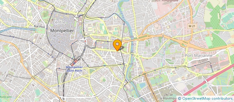 localisation de l'entreprise MONTPELLIER MEDITERRANEE METROPOLE UC NATATION à MONTPELLIER