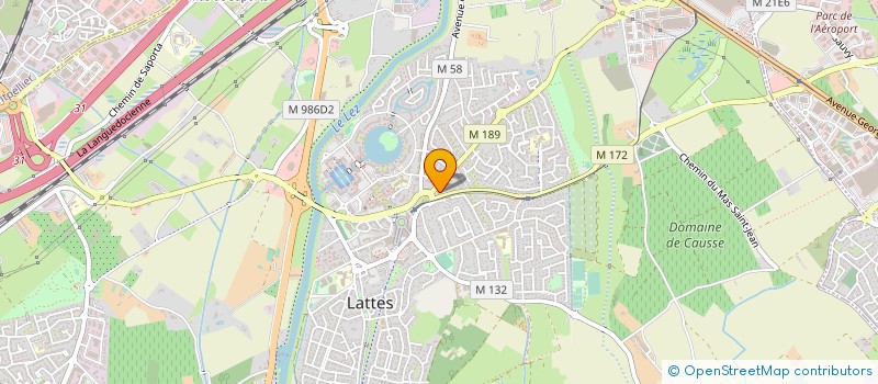 localisation de l'entreprise MONTPELLIER SOURIRE à LATTES