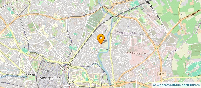 localisation de l'entreprise MONTPELLIER SPORTING CLUB JUDO SAMBO à MONTPELLIER
