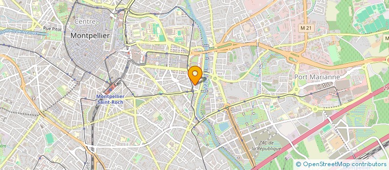 localisation de l'entreprise MONTPELLIER START RUNNING à MONTPELLIER