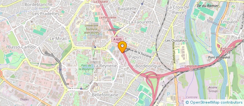 localisation de l'entreprise MONTPELLIER SUDD à TOULOUSE