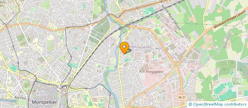 localisation de l'entreprise MONTPELLIER TANDEM CLUB HANDISPORT à MONTPELLIER