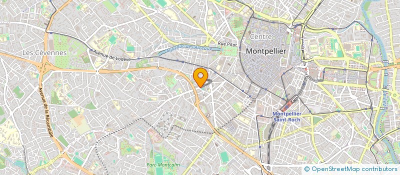 localisation de l'entreprise MONTPELLIER UNITED FOOTBALL CLUB à MONTPELLIER