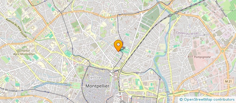 localisation de l'entreprise MONTPELLIER UNIVERSITE TAEKWONDO à MONTPELLIER