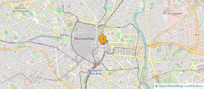 localisation de l'entreprise MONTPELLIER-VILLAGE à MONTPELLIER