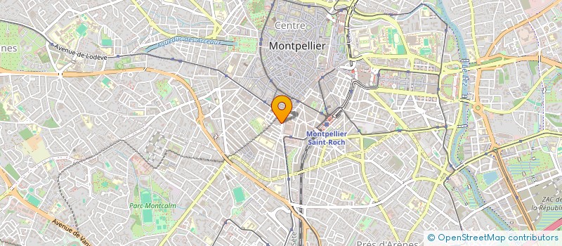 localisation de l'entreprise MONTPELLIERAINE DE COPROPRIETE MDC à MONTPELLIER