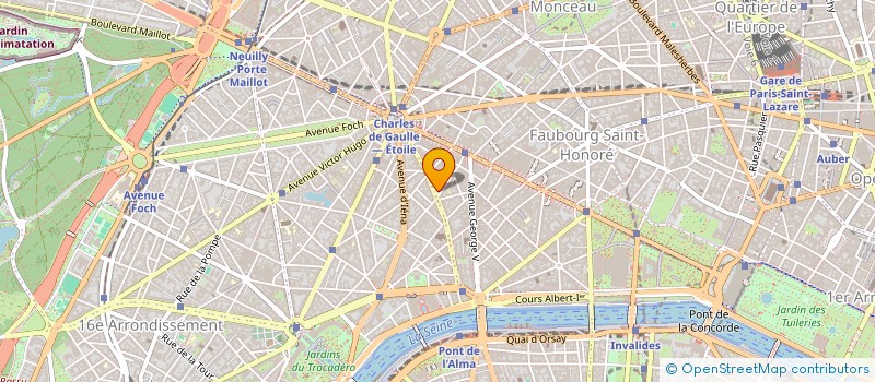 localisation de l'entreprise MONTPENSIER ARBEVEL  PARIS