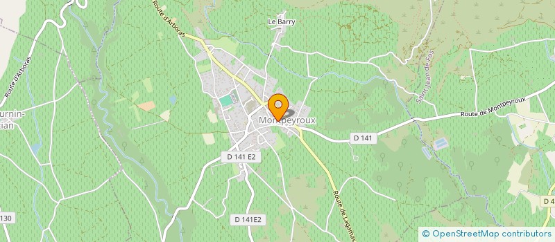localisation de l'entreprise MONTPEYROUX ZERO DECHET à MONTPEYROUX
