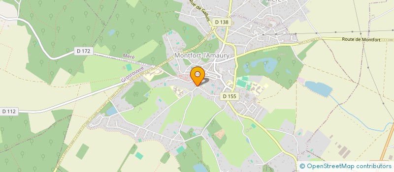 localisation de l'entreprise MONTPINSON  MONTFORT-L'AMAURY