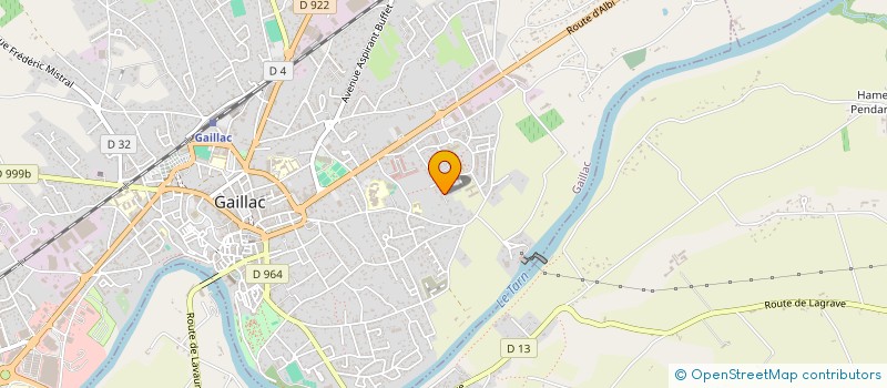 localisation de l'entreprise MONTPLAISIR à GAILLAC