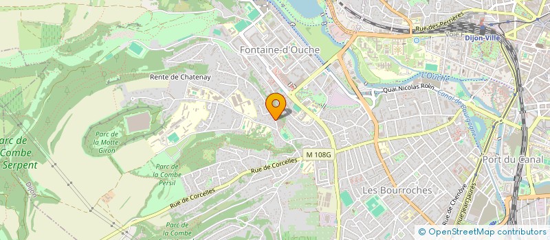 localisation de l'entreprise MONTPLAISIR à DIJON