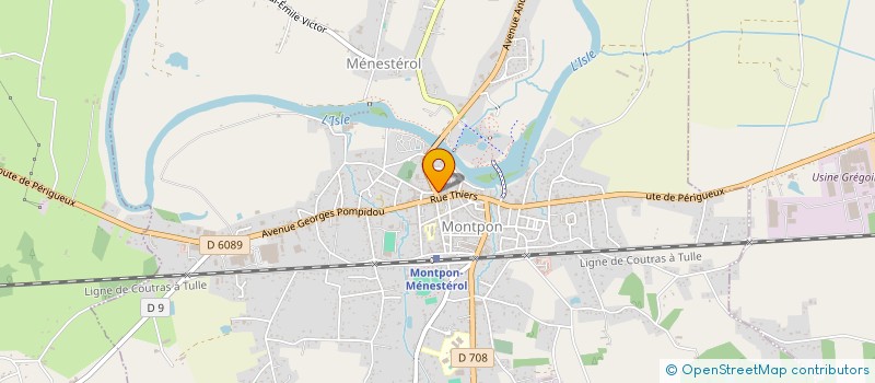 localisation de l'entreprise MONTPON MEDICAL SERVICES à MONTPON-MENESTEROL