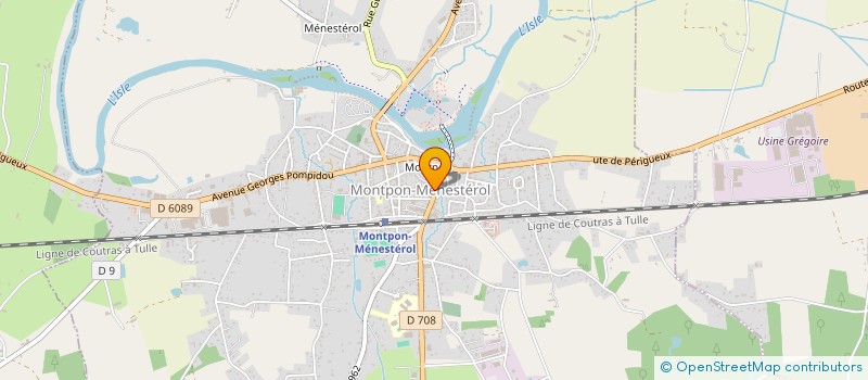 localisation de l'entreprise MONTPON MOTO CYCLES  MONTPON-MENESTEROL