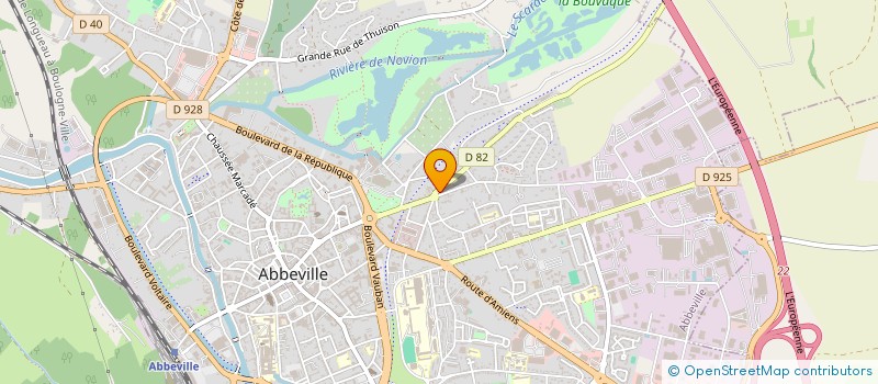 localisation de l'entreprise MONTRABE-BEL SOULEIL-BDX à VILLENEUVE-D'ASCQ