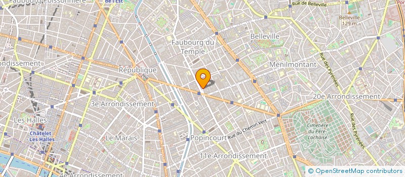 localisation de l'entreprise MONTRAVEL SANTE  PARIS
