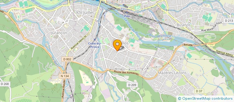 localisation de l'entreprise MONTREAL IMMOBILIER  GELOS