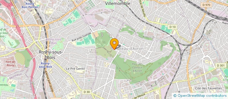 localisation de l'entreprise MONTREER CONSULTANT à NEUILLY-PLAISANCE