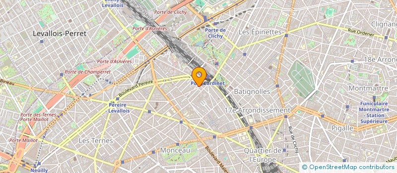 localisation de l'entreprise MONTRES BUREL à PARIS