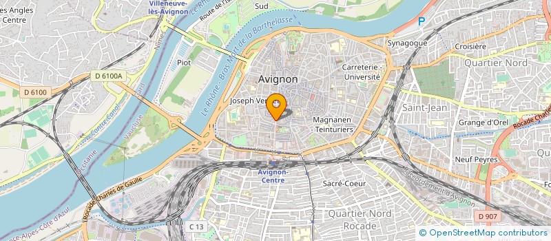 localisation de l'entreprise MONTRES ET VOUS  AVIGNON