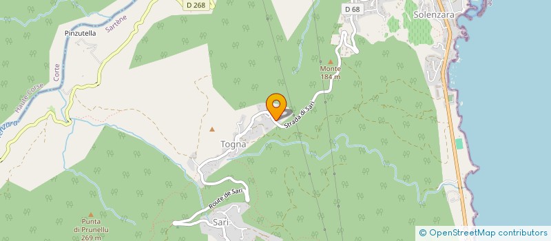 localisation de l'entreprise MONTRES LE MEUR à SARI-SOLENZARA