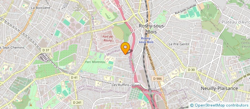 localisation de l'entreprise MONTREUIL MARECAGE à MONTREUIL