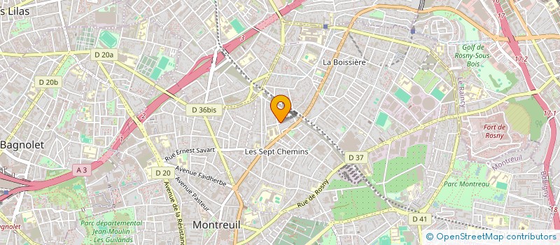 localisation de l'entreprise MONTREUILLOIS EN ACTION à MONTREUIL