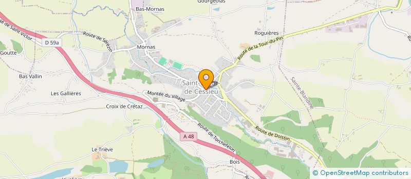 localisation de l'entreprise MONTREVEL AUTOS  MONTREVEL