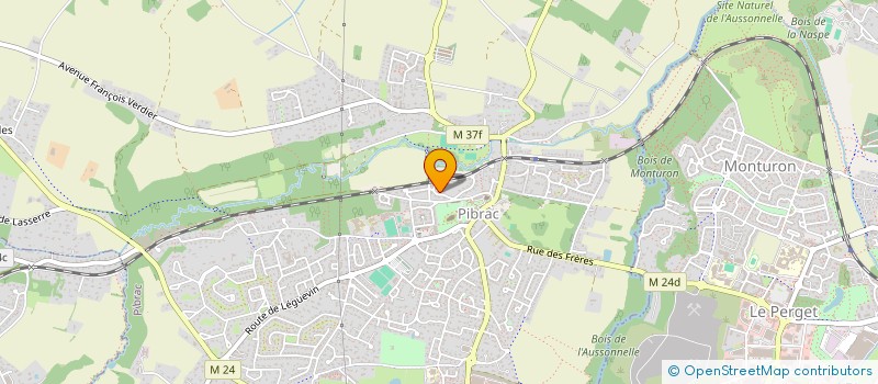 localisation de l'entreprise MONTREZATH  PIBRAC