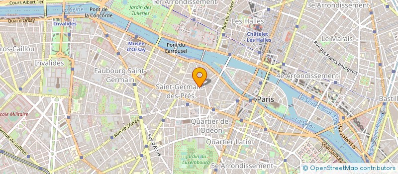localisation de l'entreprise MONTRICHARD à PARIS