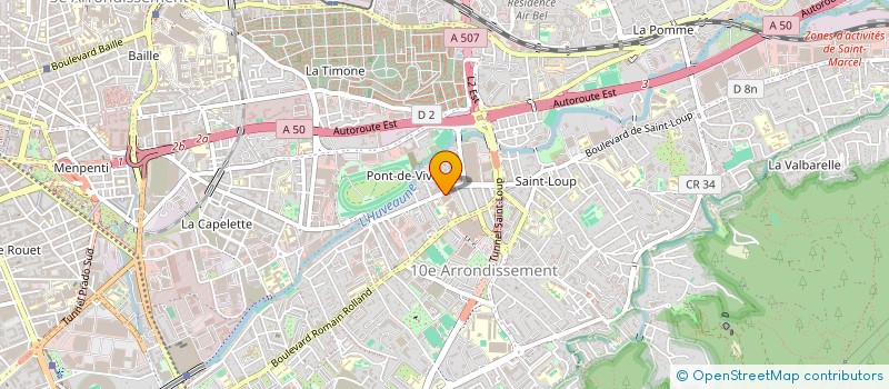 localisation de l'entreprise MONTRICHER à MARSEILLE