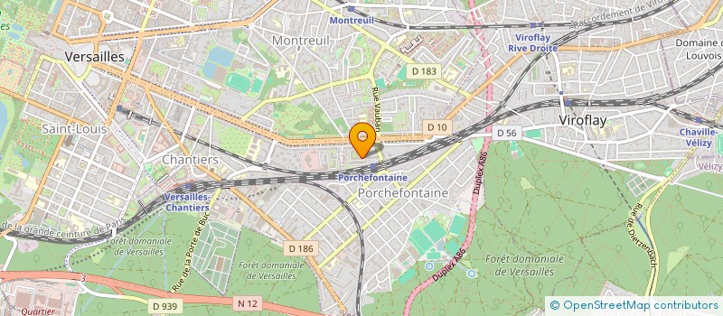 localisation de l'entreprise MONTRIEUX-POUWELS IMMOBILIER à VERSAILLES