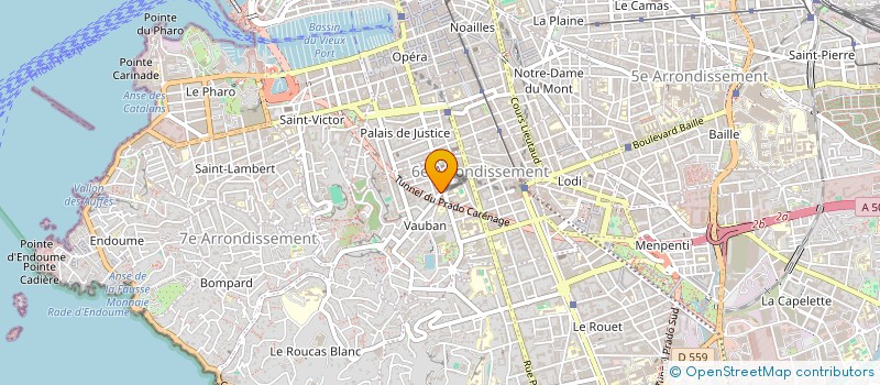 localisation de l'entreprise MONTRILEM à MARSEILLE