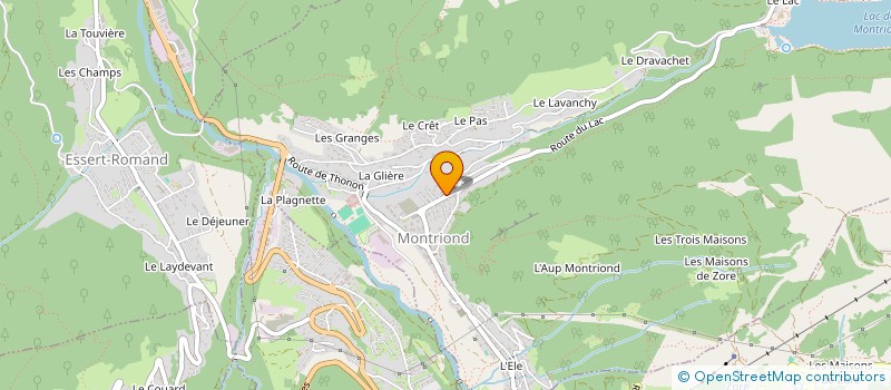 localisation de l'entreprise MONTRIOND S'ACTIVE  MONTRIOND