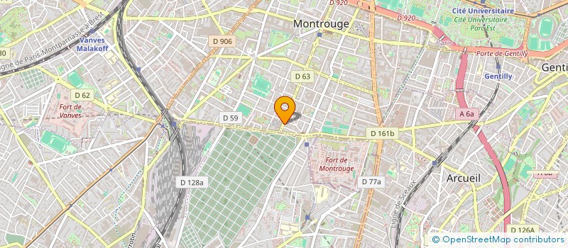 localisation de l'entreprise MONTROUGE MULTIMEDIA à MONTROUGE