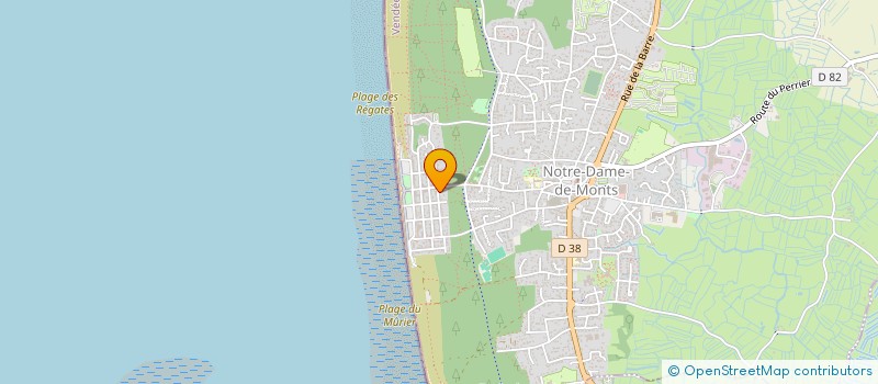 localisation de l'entreprise MONTS BICLOO  NOTRE-DAME-DE-MONTS