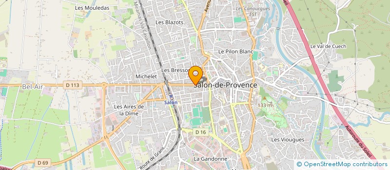 localisation de l'entreprise MONTS D'AZUR - FINANCEMENT PARTICIPATIF  SALON-DE-PROVENCE