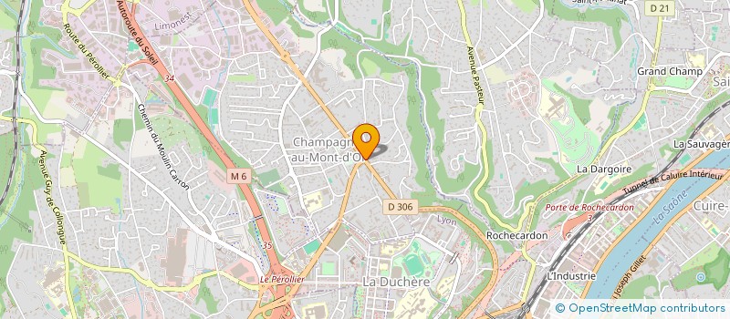 localisation de l'entreprise MONTS D'OR PATRIMOINE IMMOBILIER  CHAMPAGNE-AU-MONT-D'OR