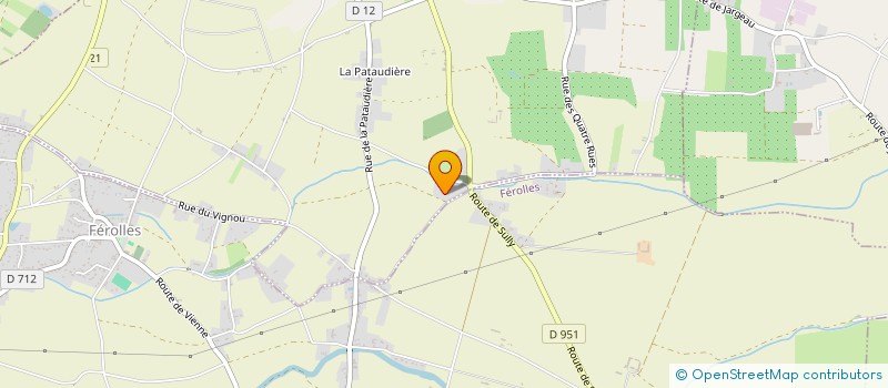 localisation de l'entreprise MONTS LAVAGE à JARGEAU