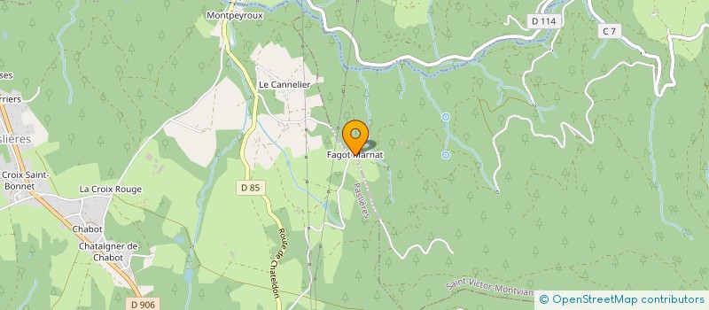 localisation de l'entreprise MONTSAUVY  SAINT-REMY-SUR-DUROLLE