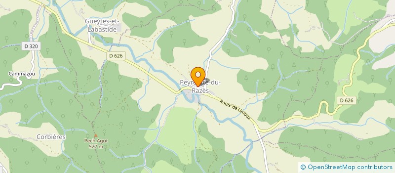 localisation de l'entreprise MONTSEC  SAINT-BENOIT