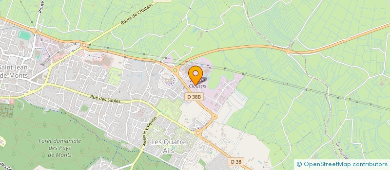 localisation de l'entreprise MONTSESAME à SAINT-JEAN-DE-MONTS